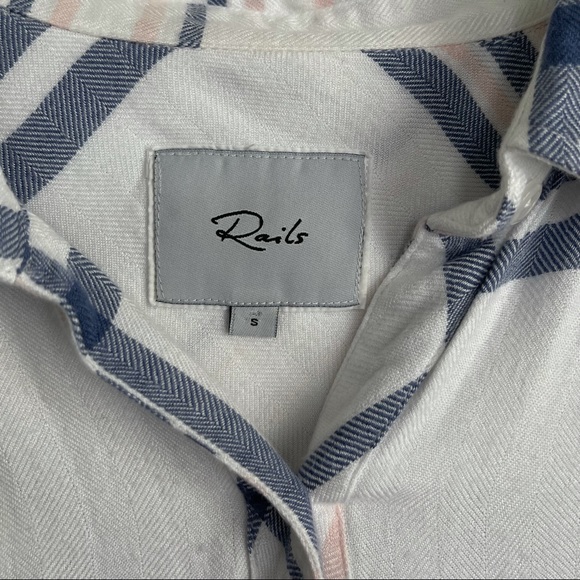 Rails Plaided Button Down Long Sleeve Flannel - Picture 3 of 6